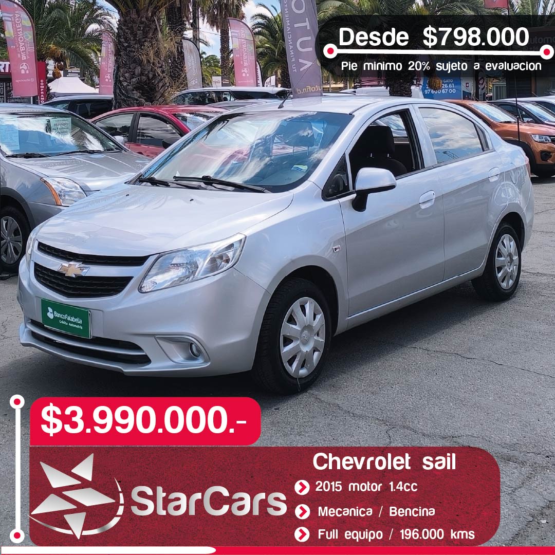 CHEVROLET SAIL 2015 1.4cc