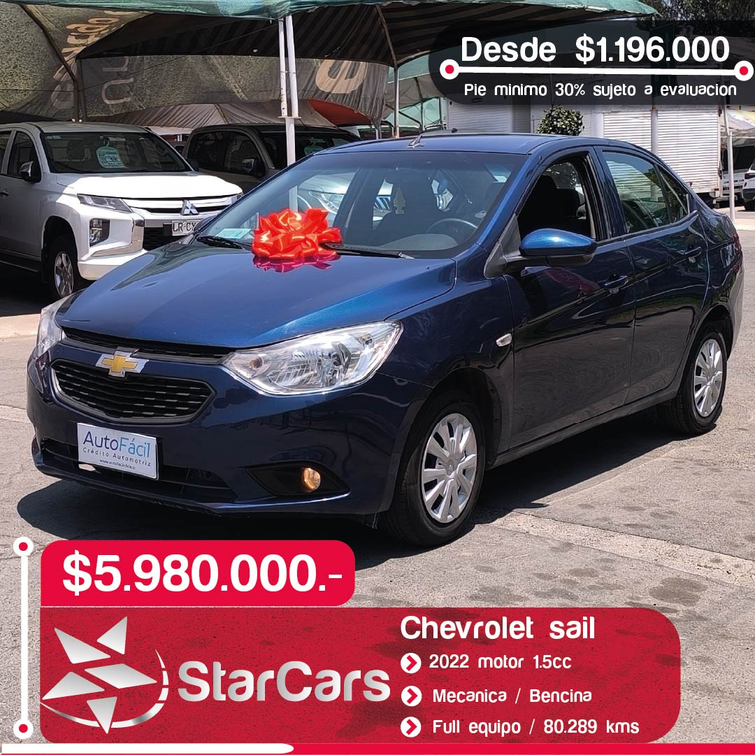 CHEVROLET SAIL 2022 1.5cc