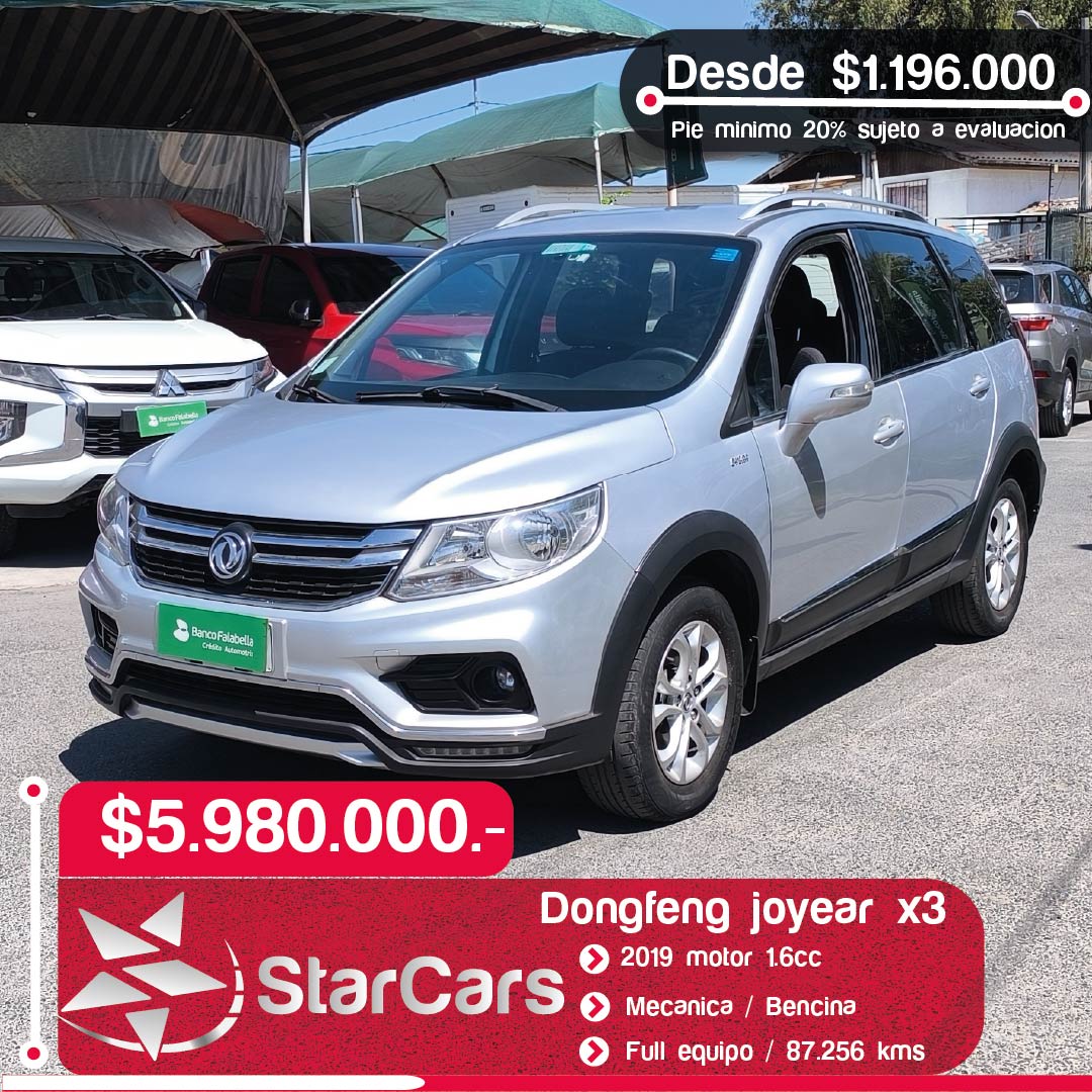 DONGFENG JOYEAR X3 2019 1.6cc