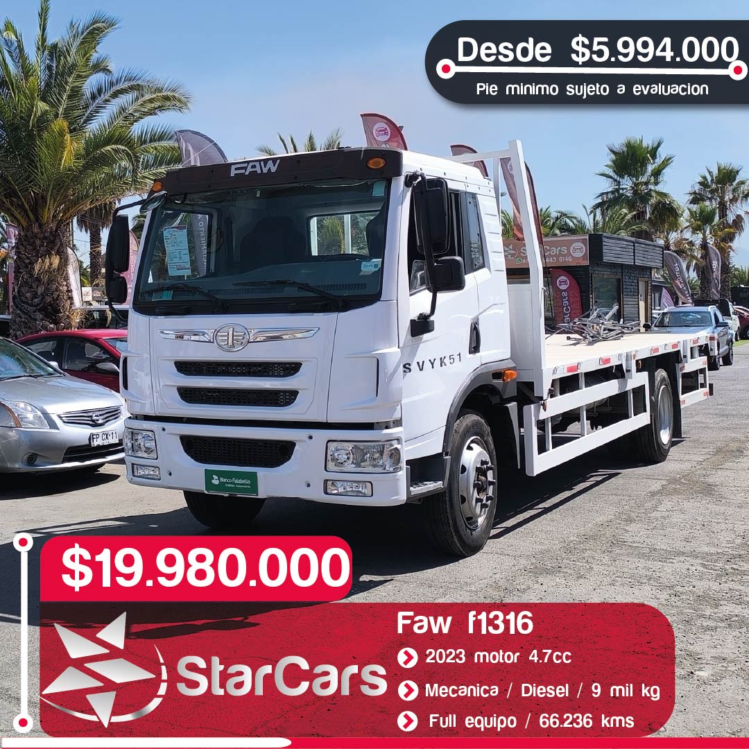 FAW F1316 2023 4.7cc