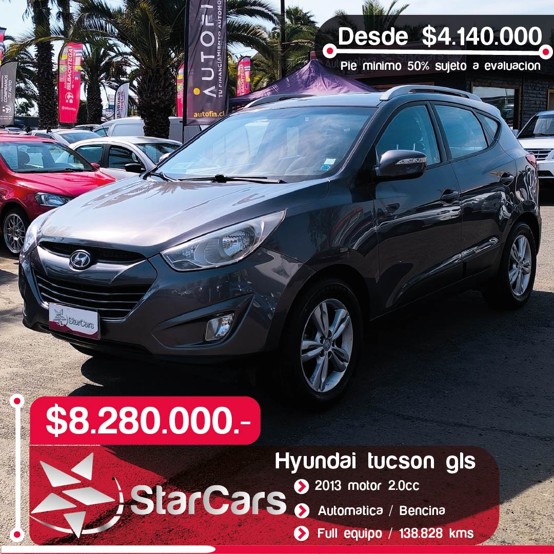 HYUNDAI TUCSON GLS AUTOMATICA 2013 2.0