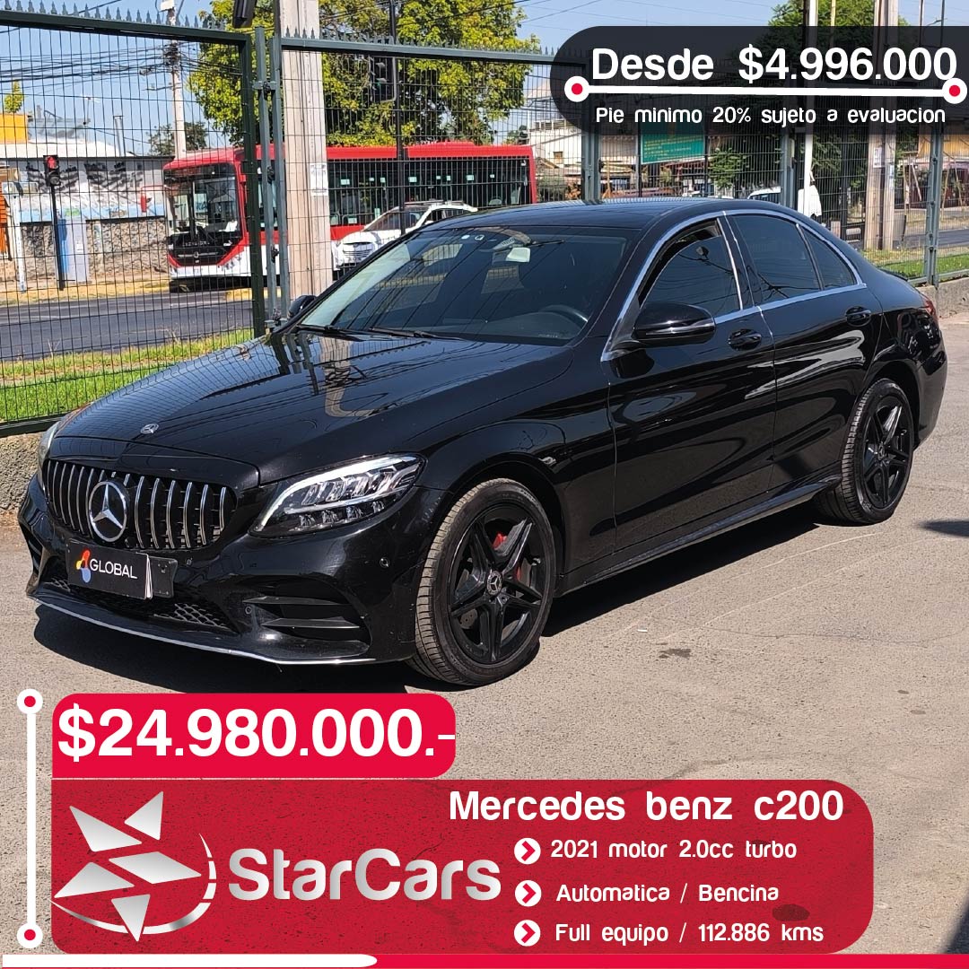 MERCEDES BENZ C200 AUTOMATICA 2021 2.0cc