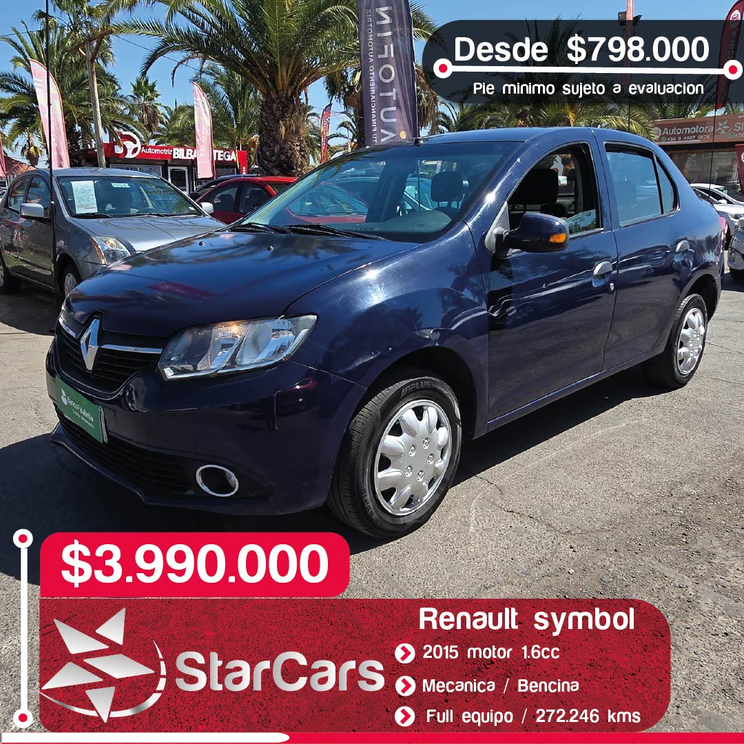 RENAULT SYMBOL 2015 1.6cc