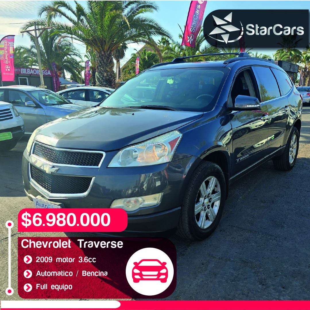 CHEVROLET TRAVERSE 2009 3.6