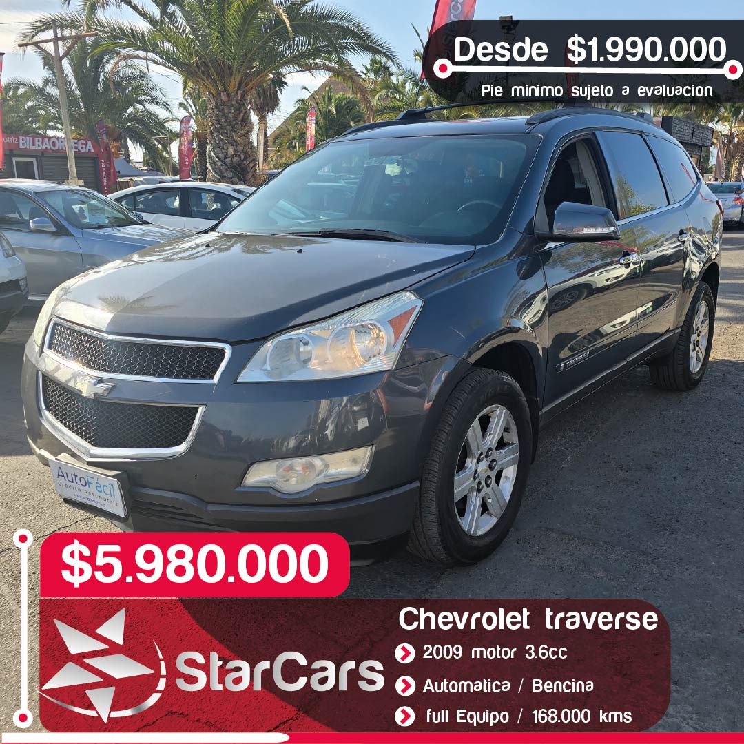 CHEVROLET TRAVERSE 2009 3.6