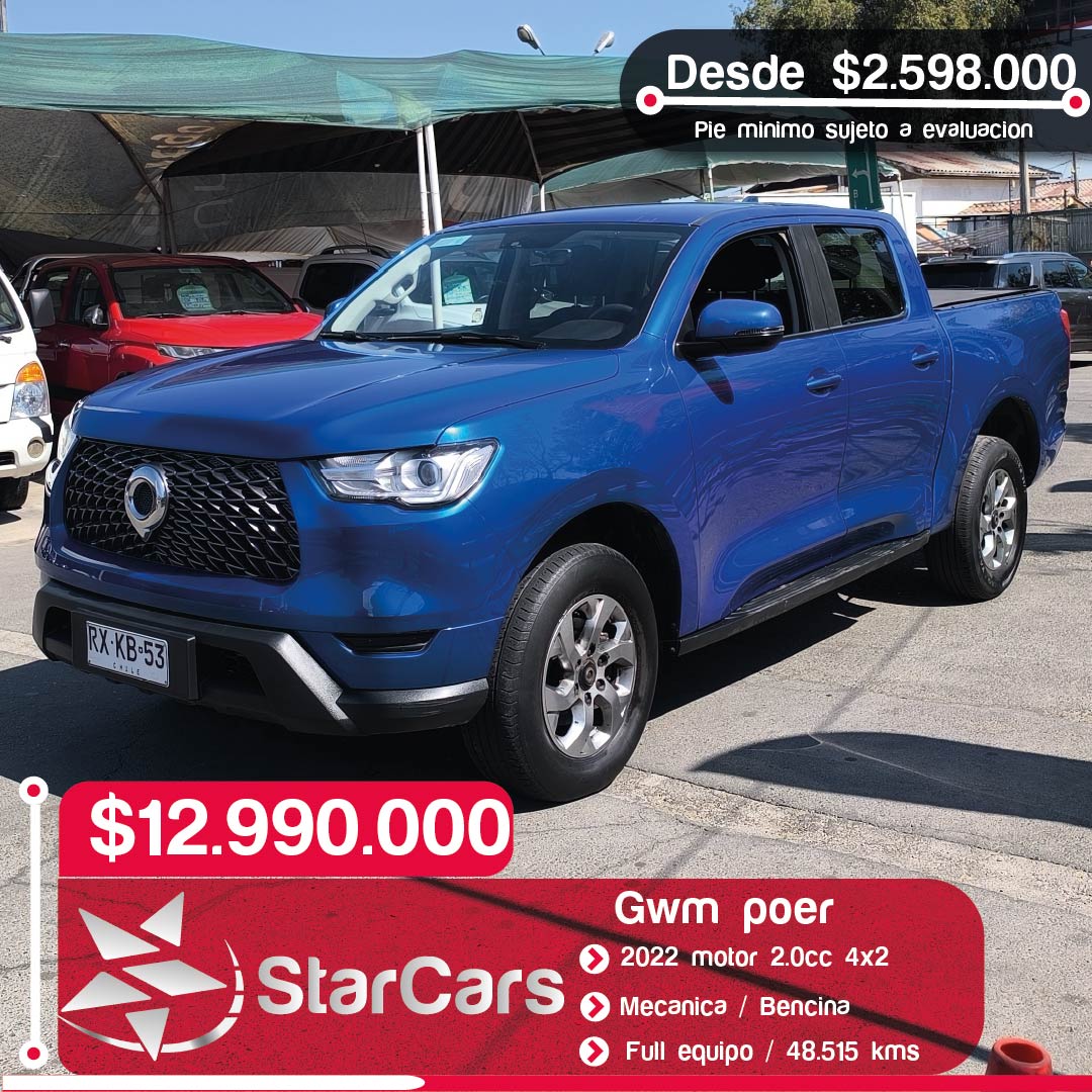 GWM POER 4X2 DIESEL 2022 2.0