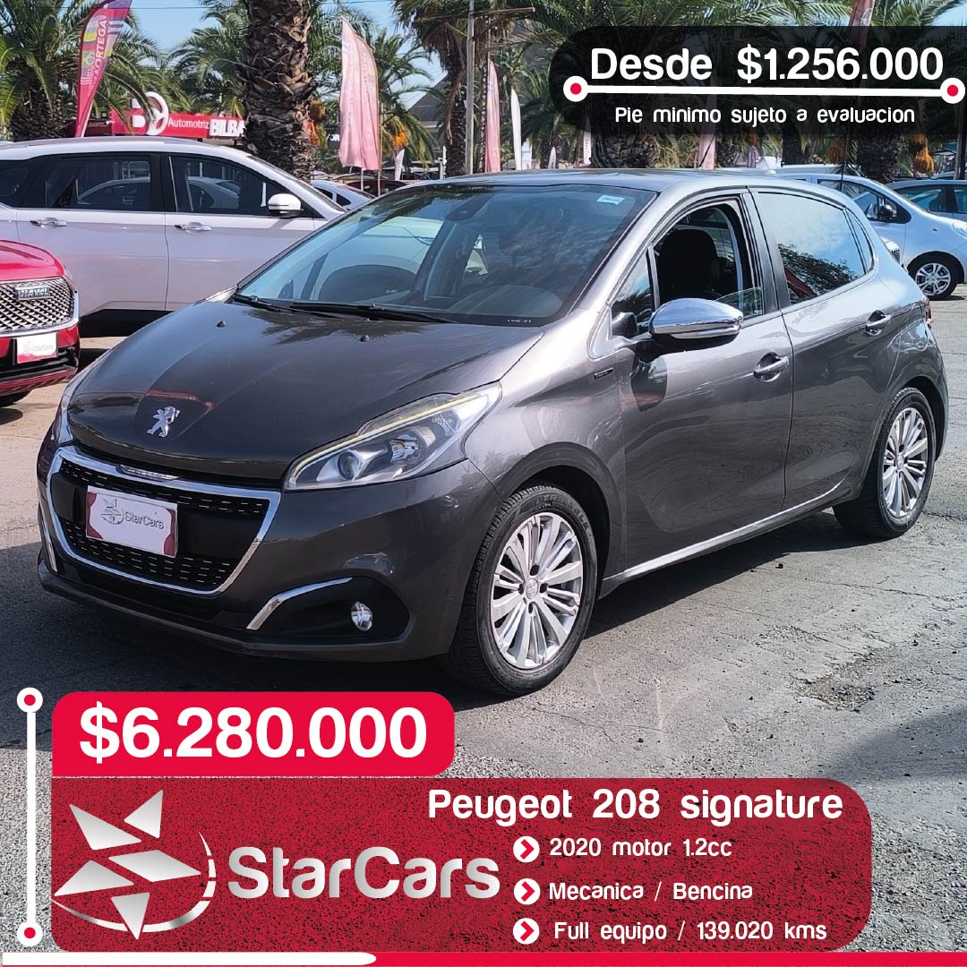 PEUGEOT 208 SIGNATURE BENCINA 2020 1.2