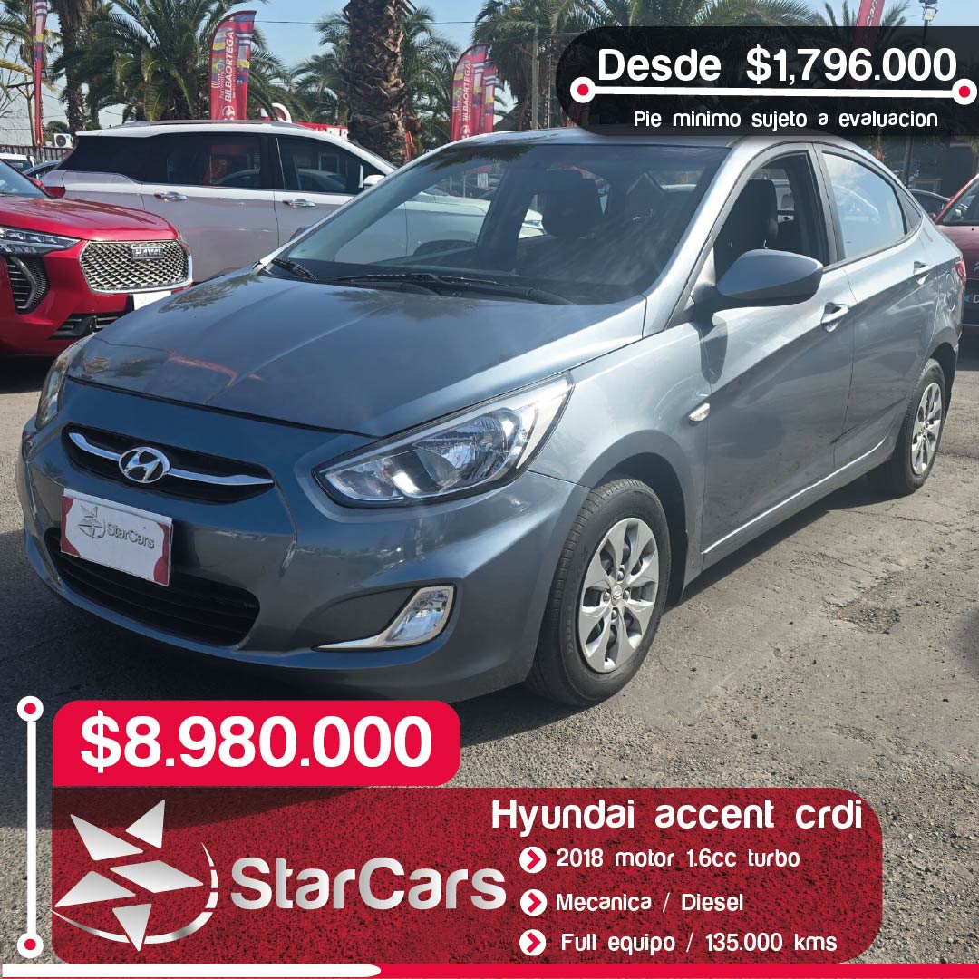 HYUNDAI ACCENT DIESEL 2018 1.6