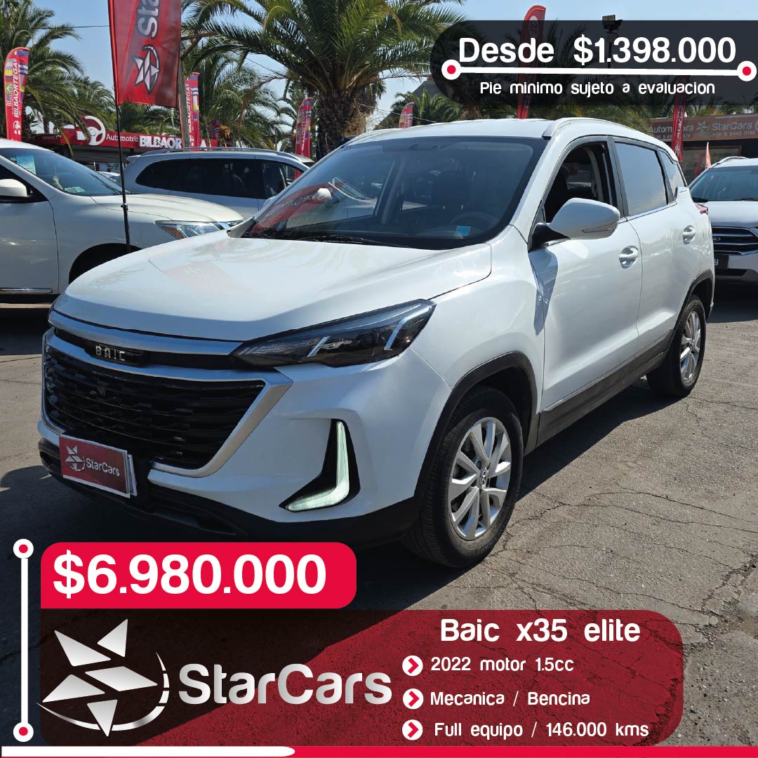 BAIC X35 ELITE 2022 1.5cc