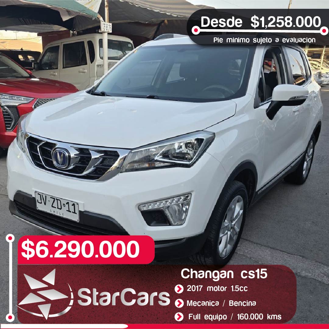 CHANGAN CS 15 HB 2017 1.5CC