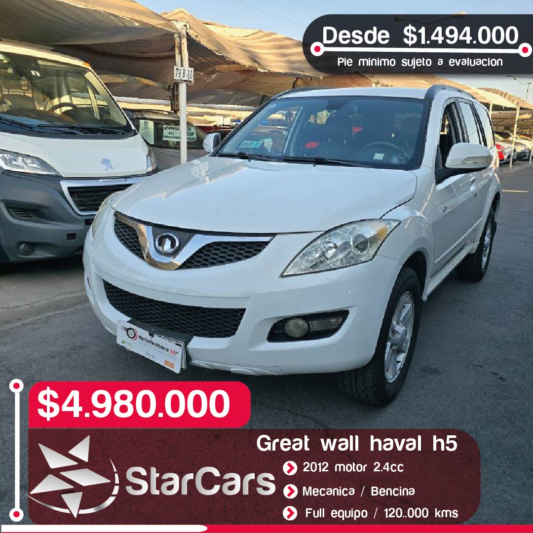 GREAT WALL H5 2012 2.4CC
