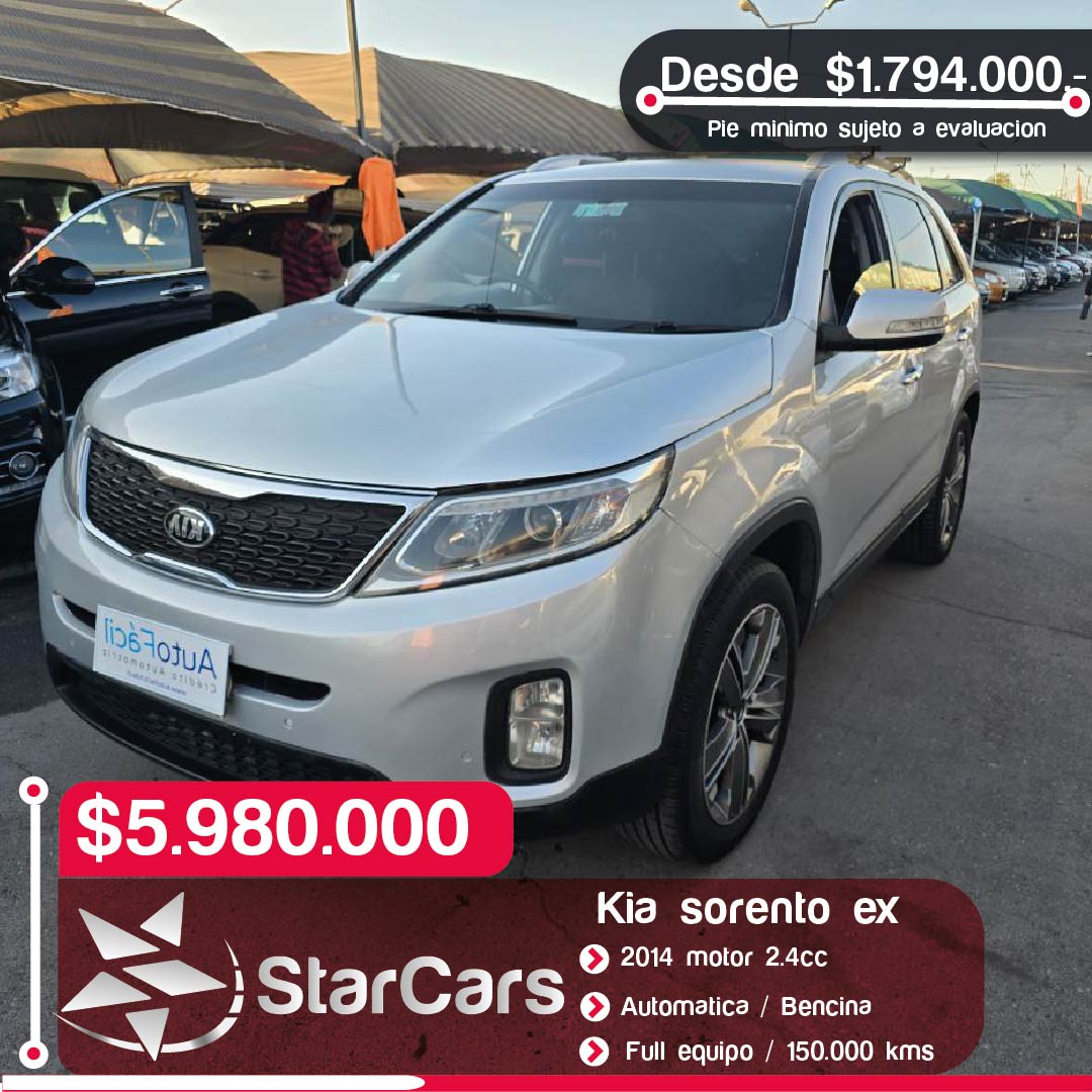 KIA SORENTO 2014 2.4CC