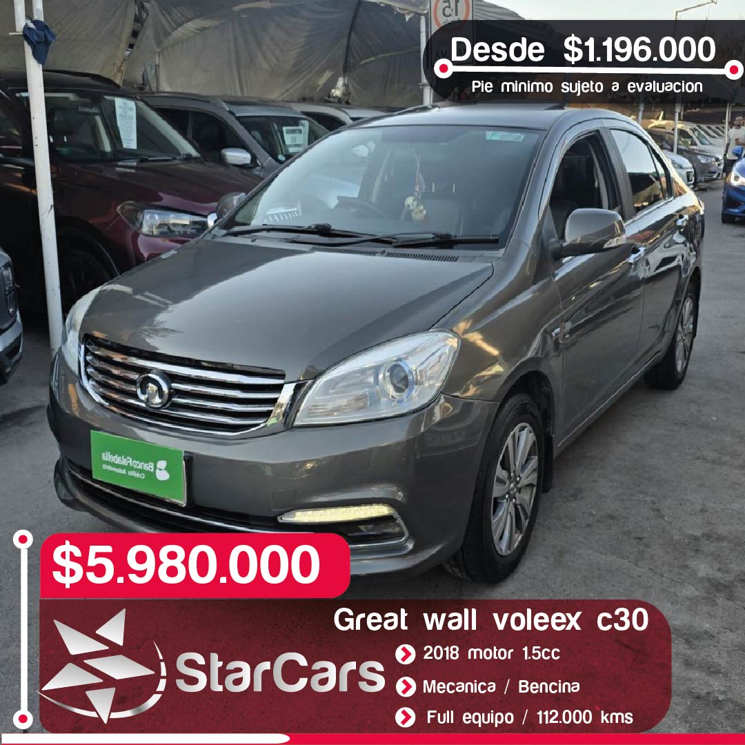 GREAT WALL VOLEEX C30 2018 1.5CC