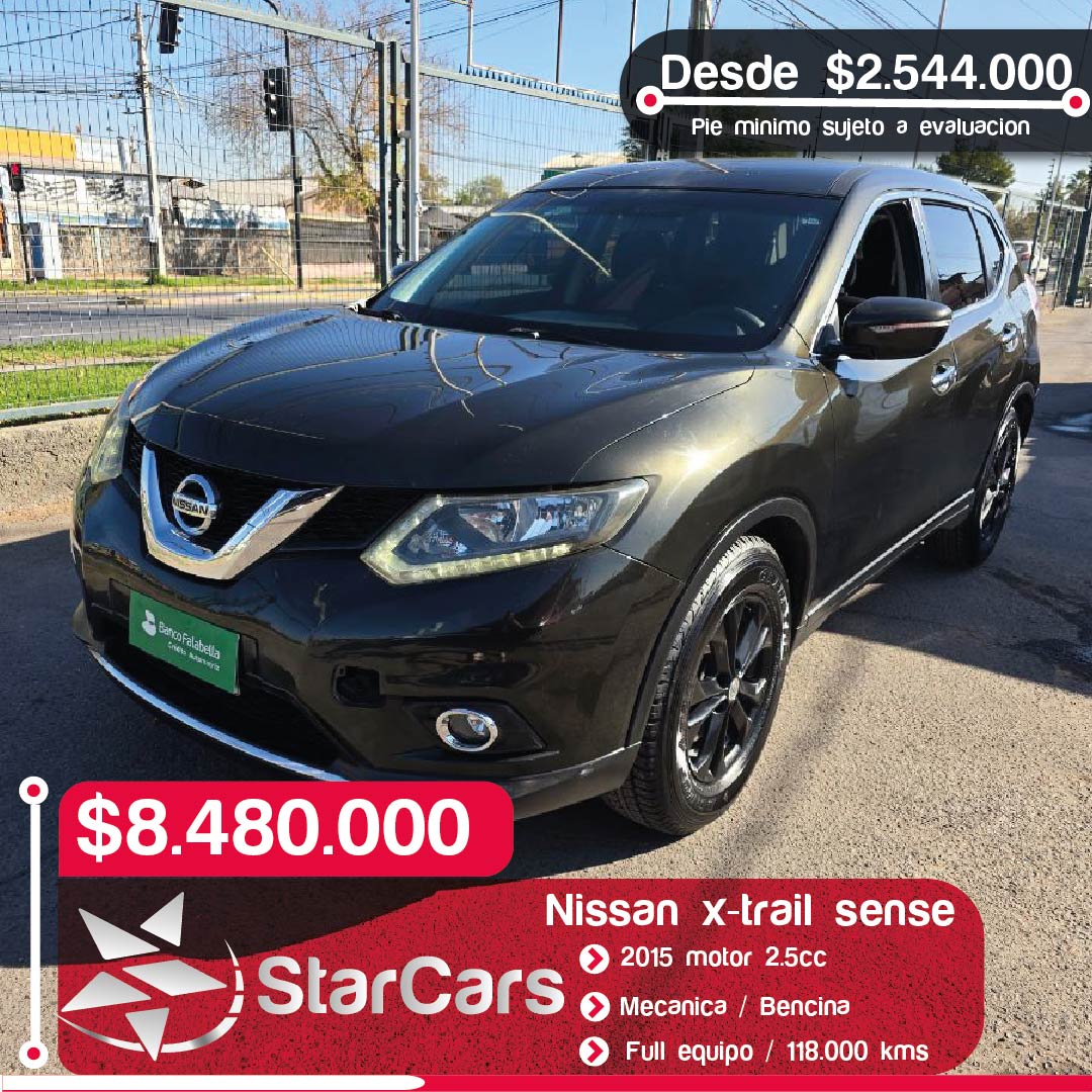 NISSAN  X-TRAIL 2015 2.5CC