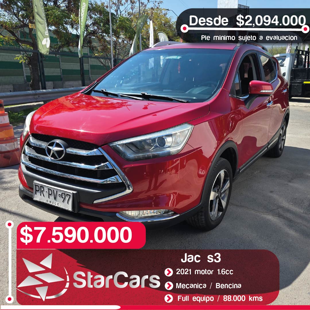 JAC S3 HB 2021 1.6