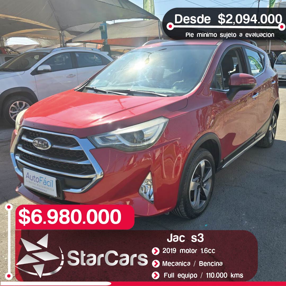 JAC S3 2019 1.6