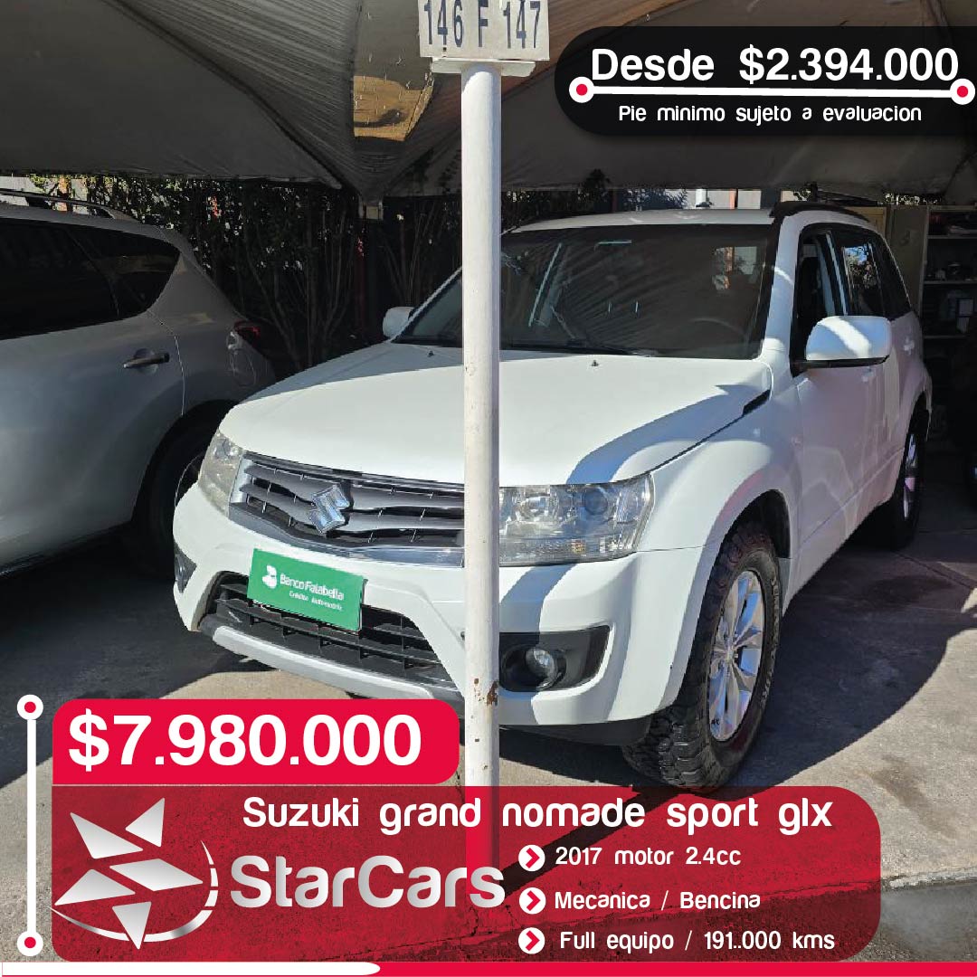 SUZUKI GRAND NOMADE 2017 2.4CC