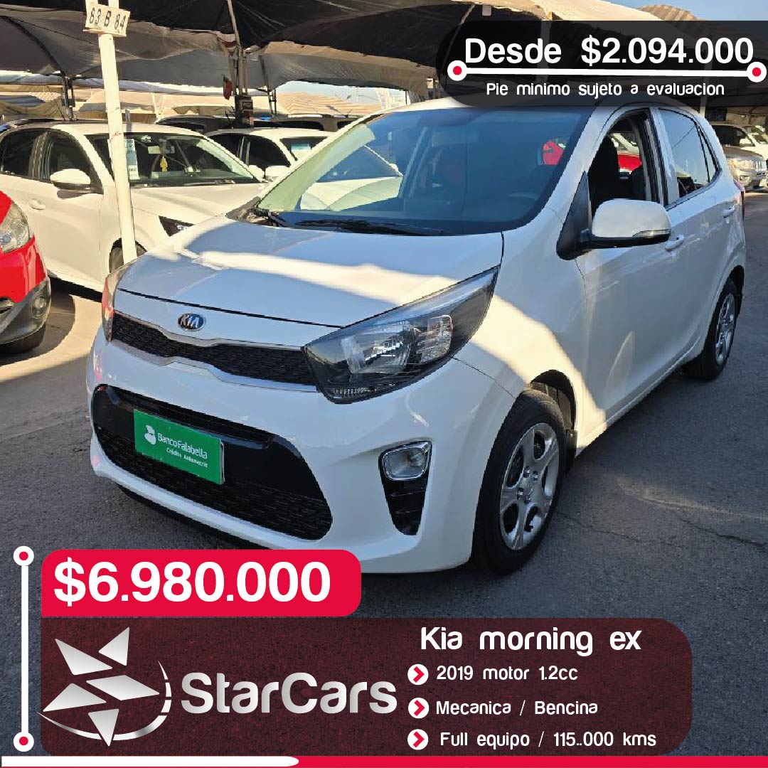 KIA  MORNING EX 2019 1.2CC