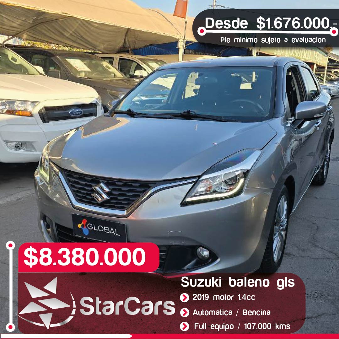 SUZUKI BALENO 2019 1.4CC