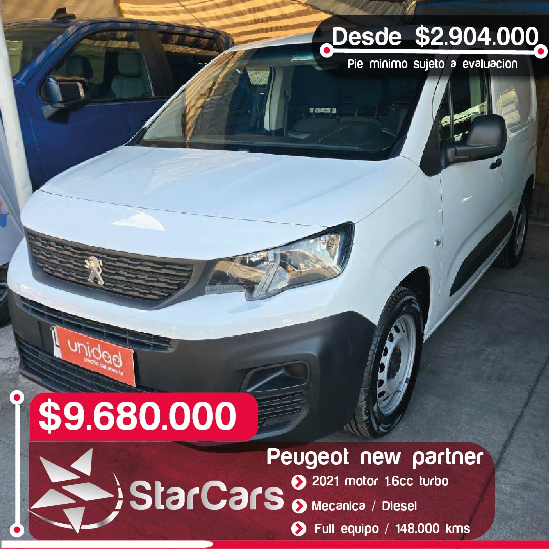 PEUGEOT NEW PARTNER 2021 1.6CC