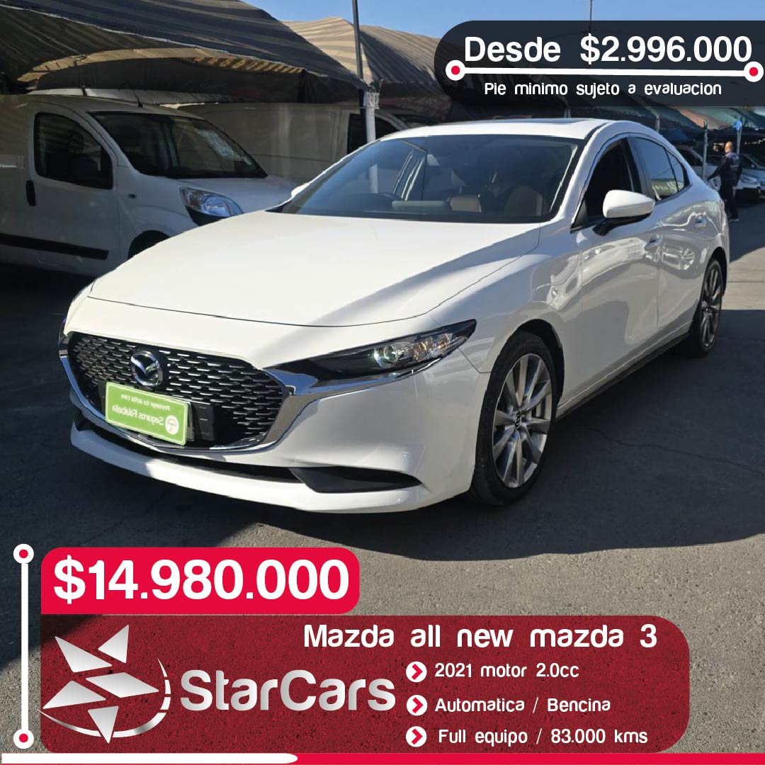 MAZDA ALL NEW MAZDA3 2021 2.0CC
