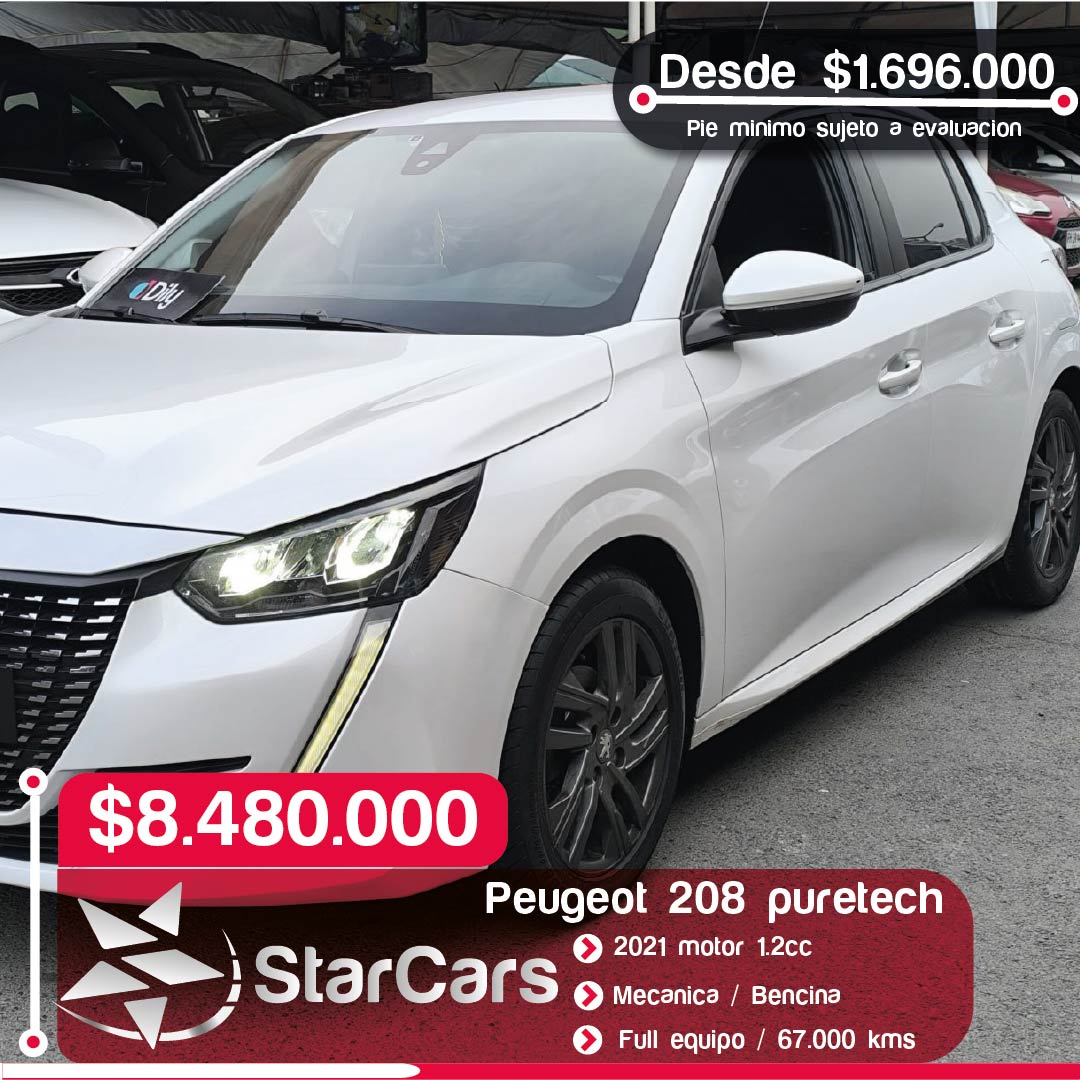 PEUGEOT  208 BENCINA  2021 1.2CC
