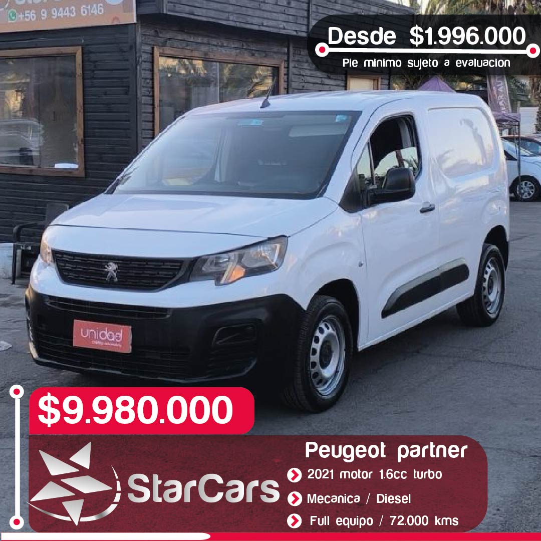 PEUGEOT  PARTNER  2021 1.6CC