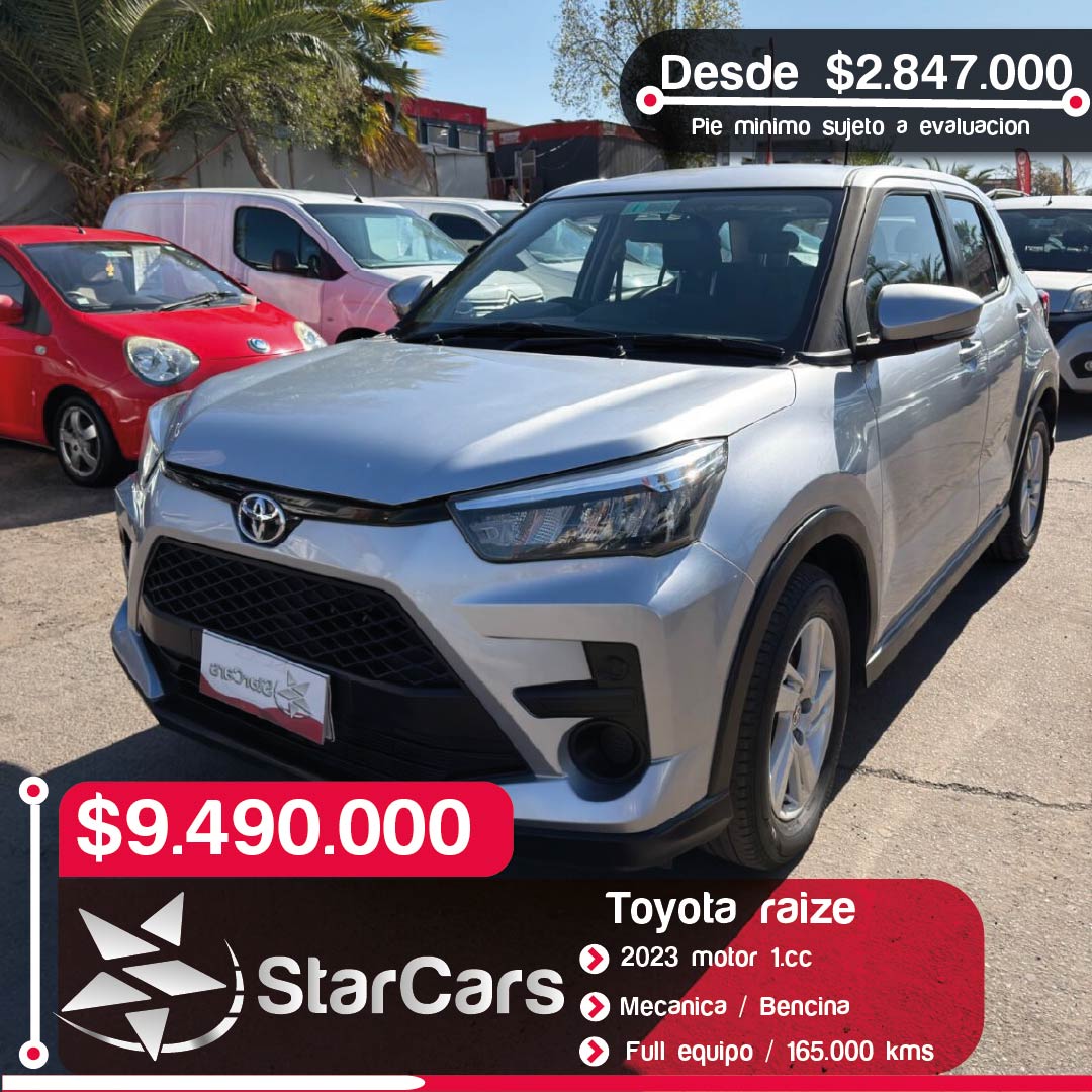 TOYOTA RAIZE 2023 1.2CC