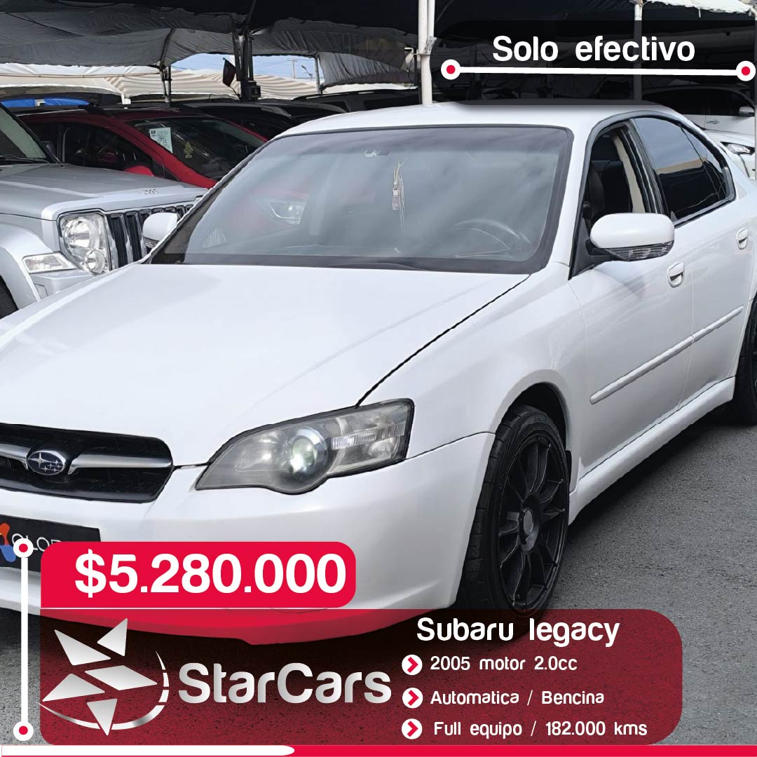 SUBARU  LEGACY AUTOMATICA  2005 2.0CC
