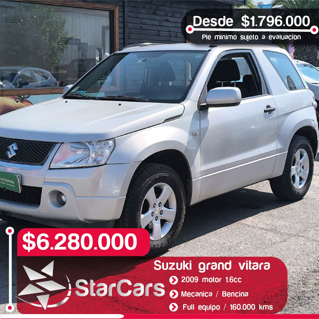 SUZUKI GRAN VITARA 2009 1.6cc