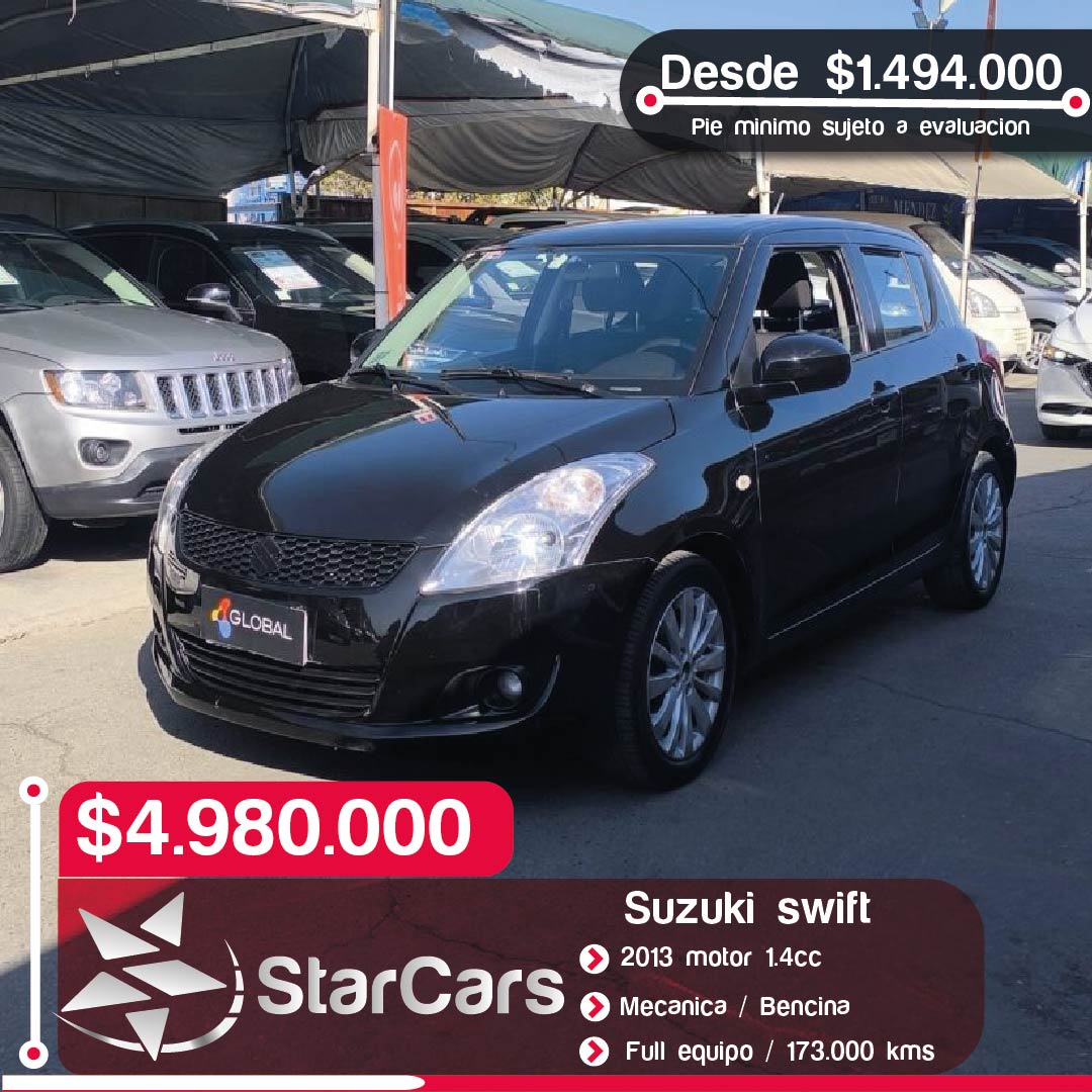 SUZUKI  SWIFT AUTOMATICA  2013 1.4CC