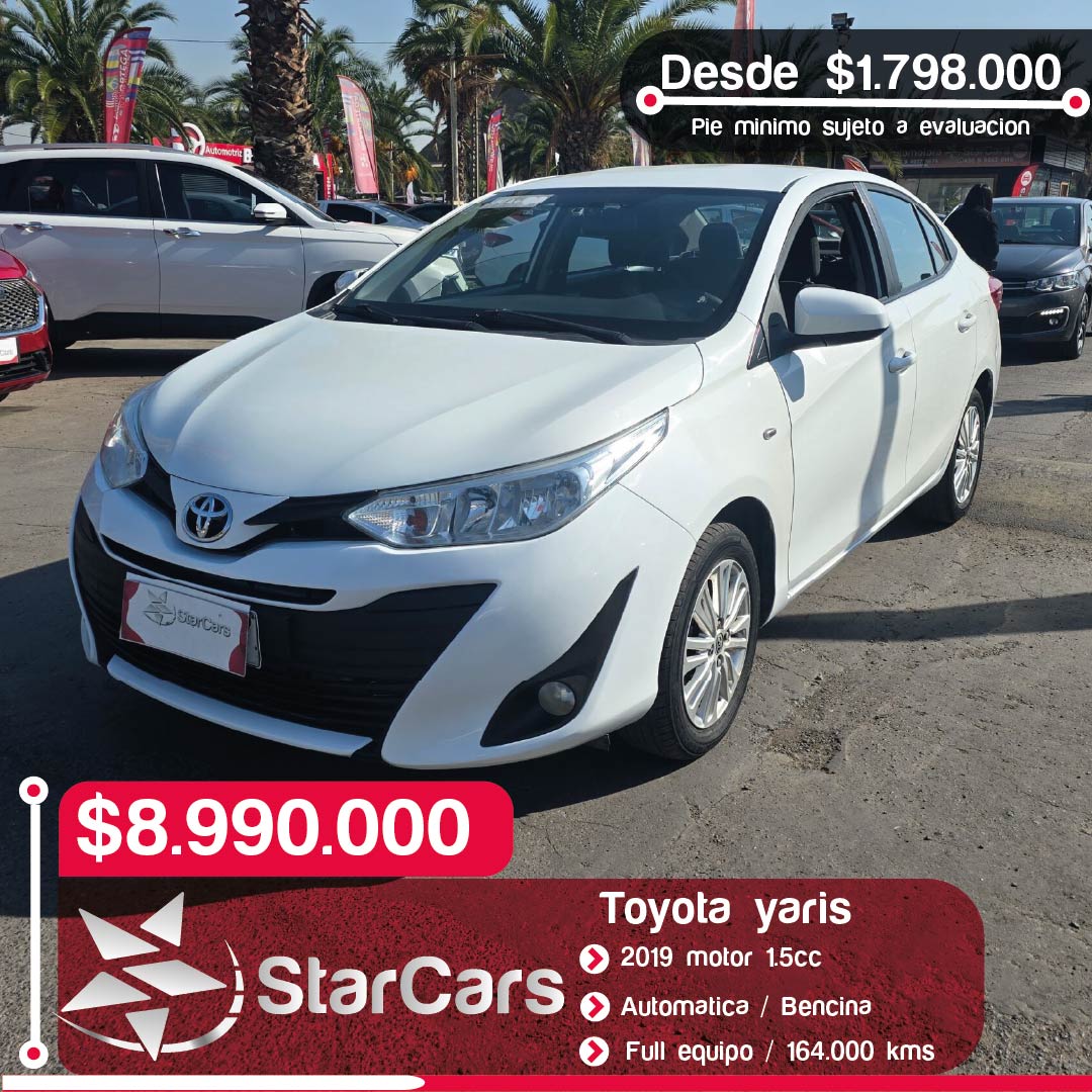 TOYOTA YARIS 2019 1.5