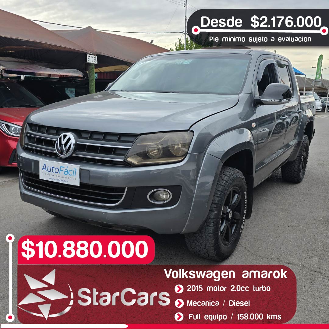 VOLKSWAGEN  AMAROK 2015 2.0CC