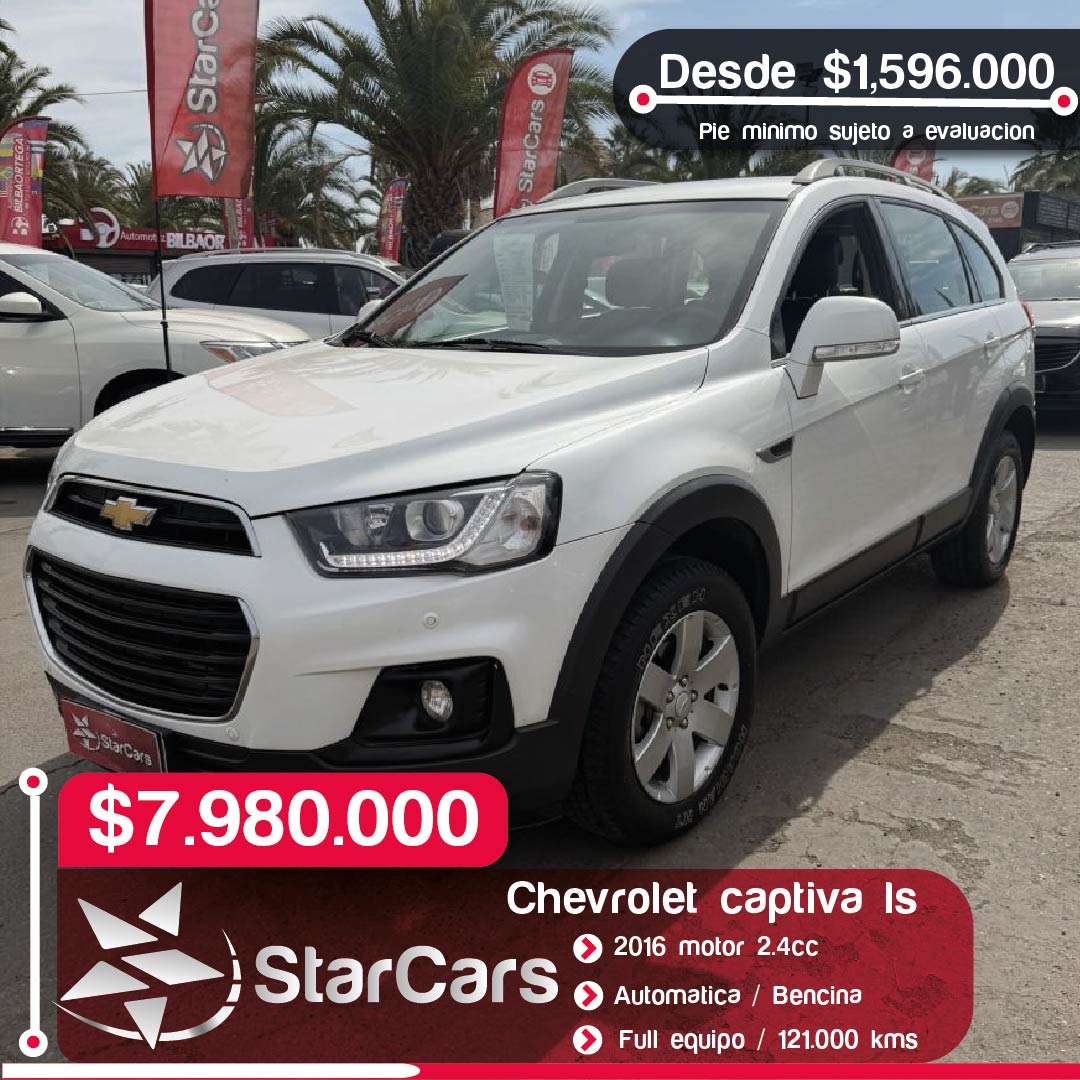 CHEVROLET  CAPTIVA  2016 2.4CC