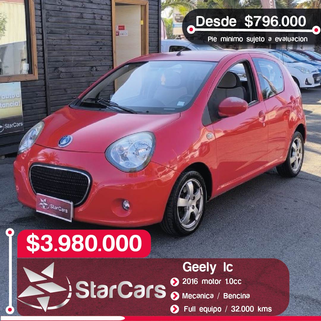 GEELY LC GB 2016 1.0CC