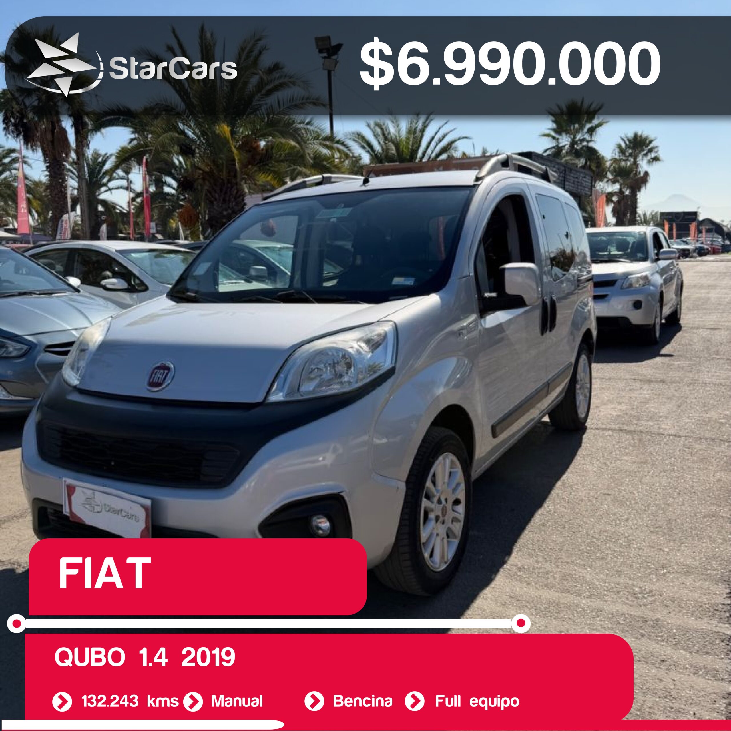 FIAT QUBO 2019 1.4CC