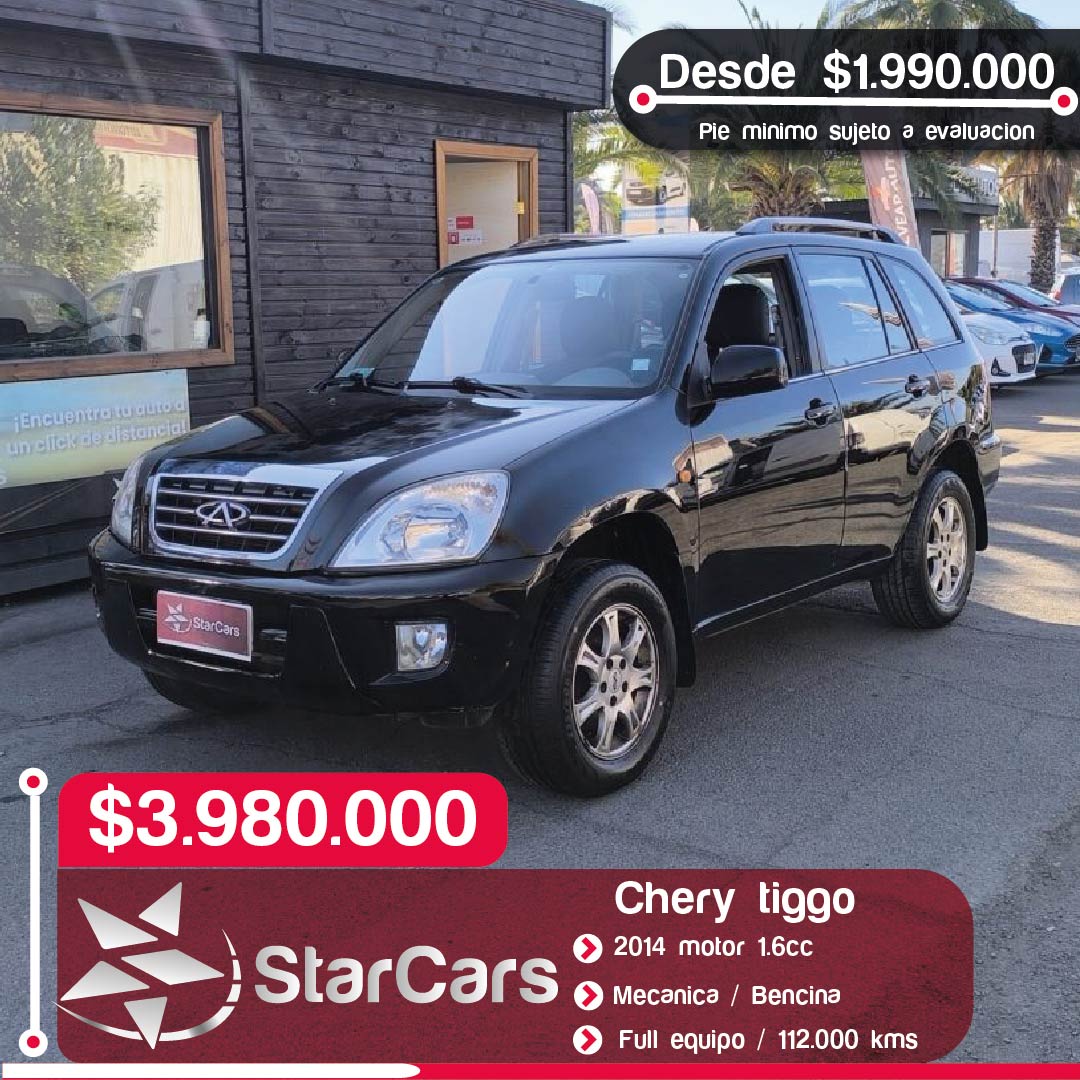 CHERY  TIGGO 2014 1.6CC