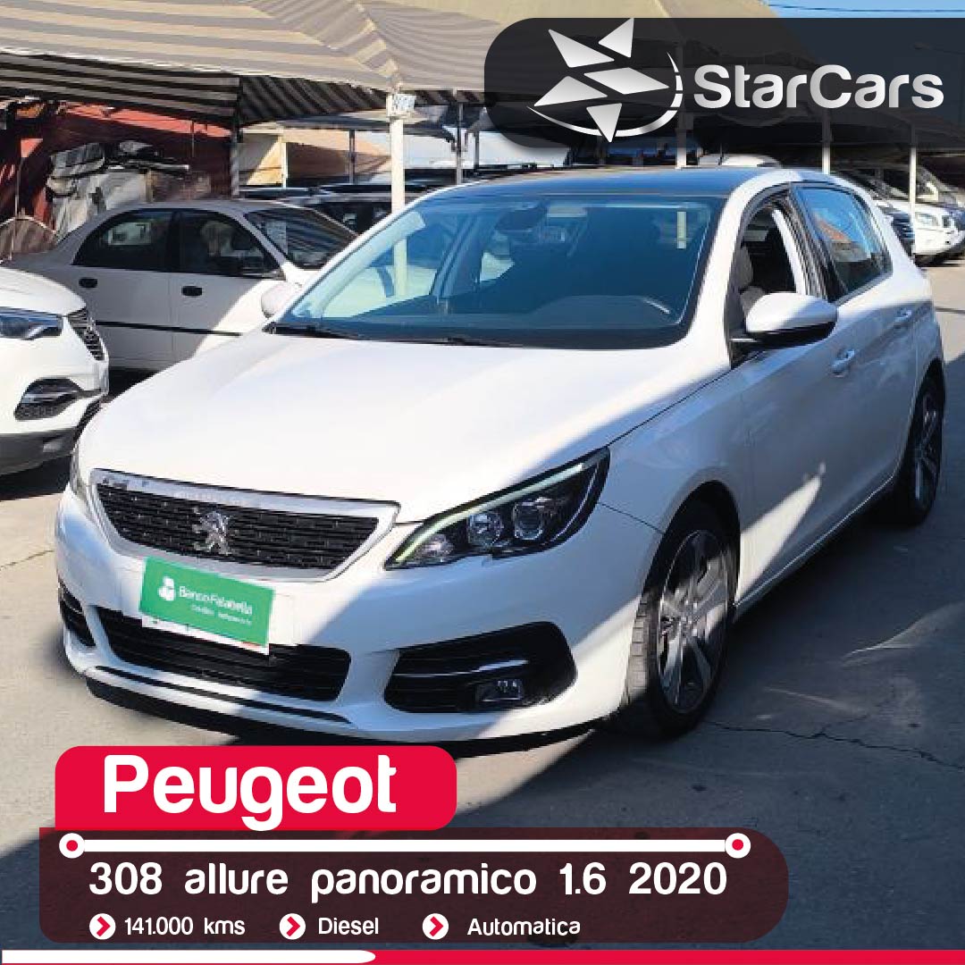 PEUGEOT  308 ALLURE AUTOMATICA  2018 1.6CC