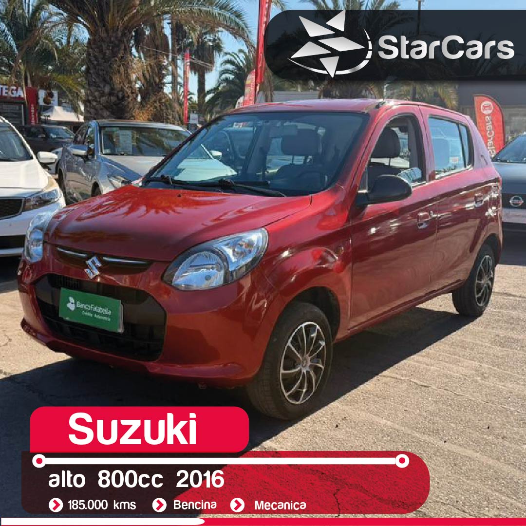 SUZUKI ALTO  2016 800CC