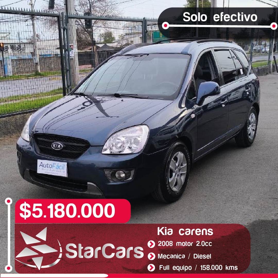 KIA  CARENS DIESEL  2008 2.0CC