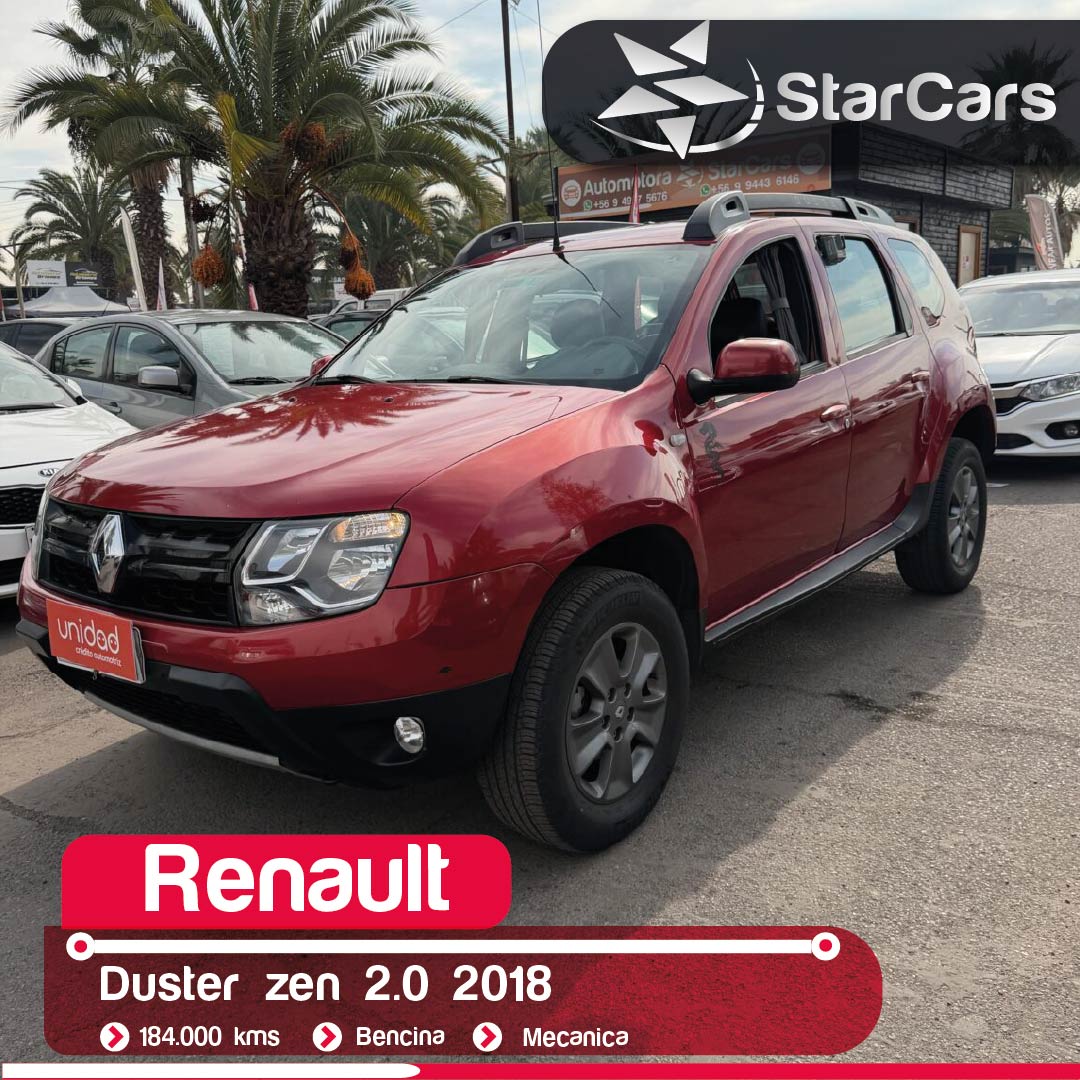 RENAULT  DUSTER  2018 2.0CC