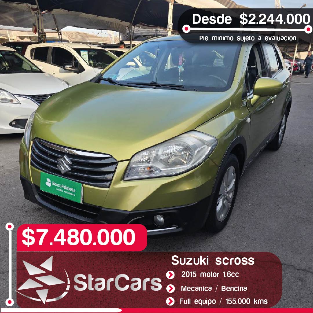 SUZUKI S-CROSS 2015 1.6CC