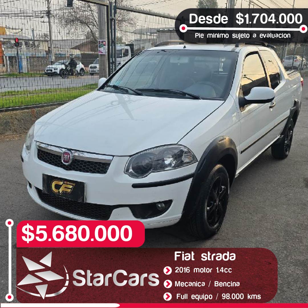 FIAT STRADA 2016 1.4CC