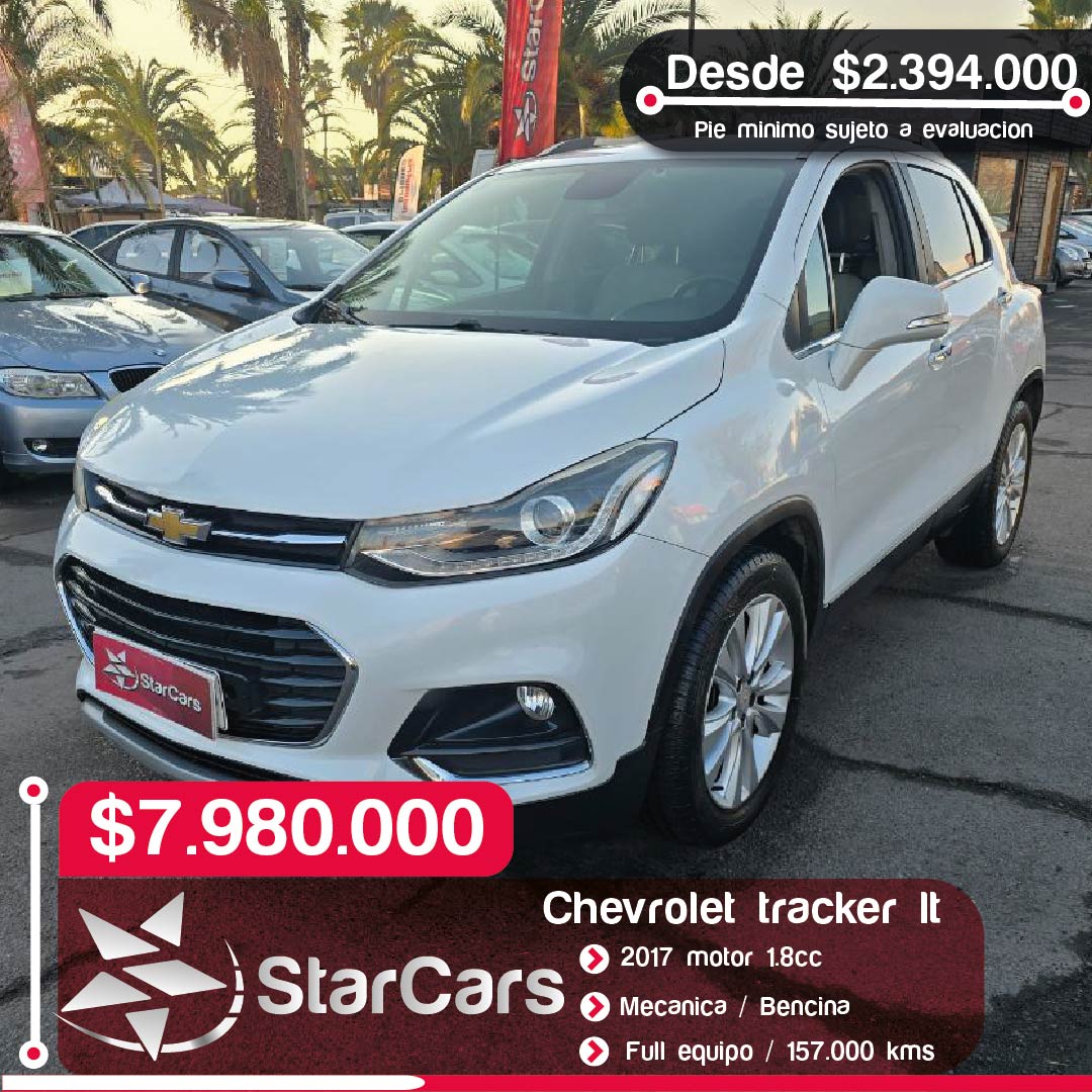 CHEVROLET  TRACKER 2017 1.8CC