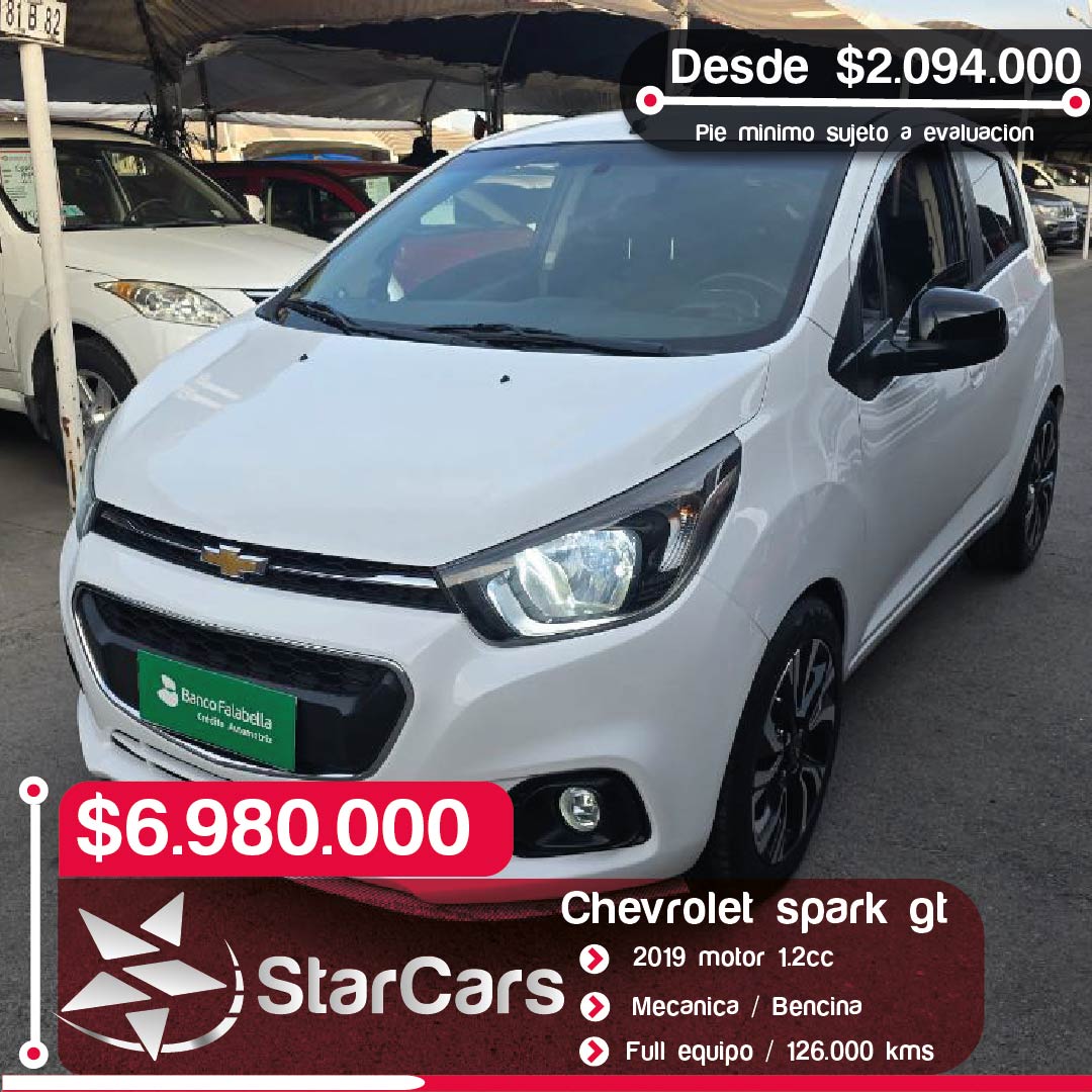 CHEVROLET  SPARK 2019 1.2CC