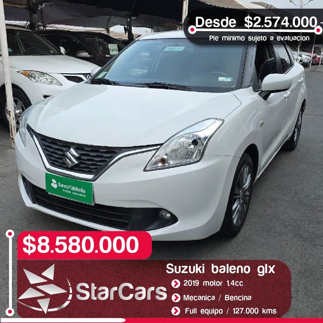 SUZUKI BALENO 2019 1.4CC