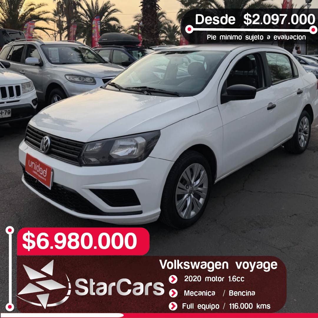 VOLKSWAGEN  VOYAGE  2020 1.6CC