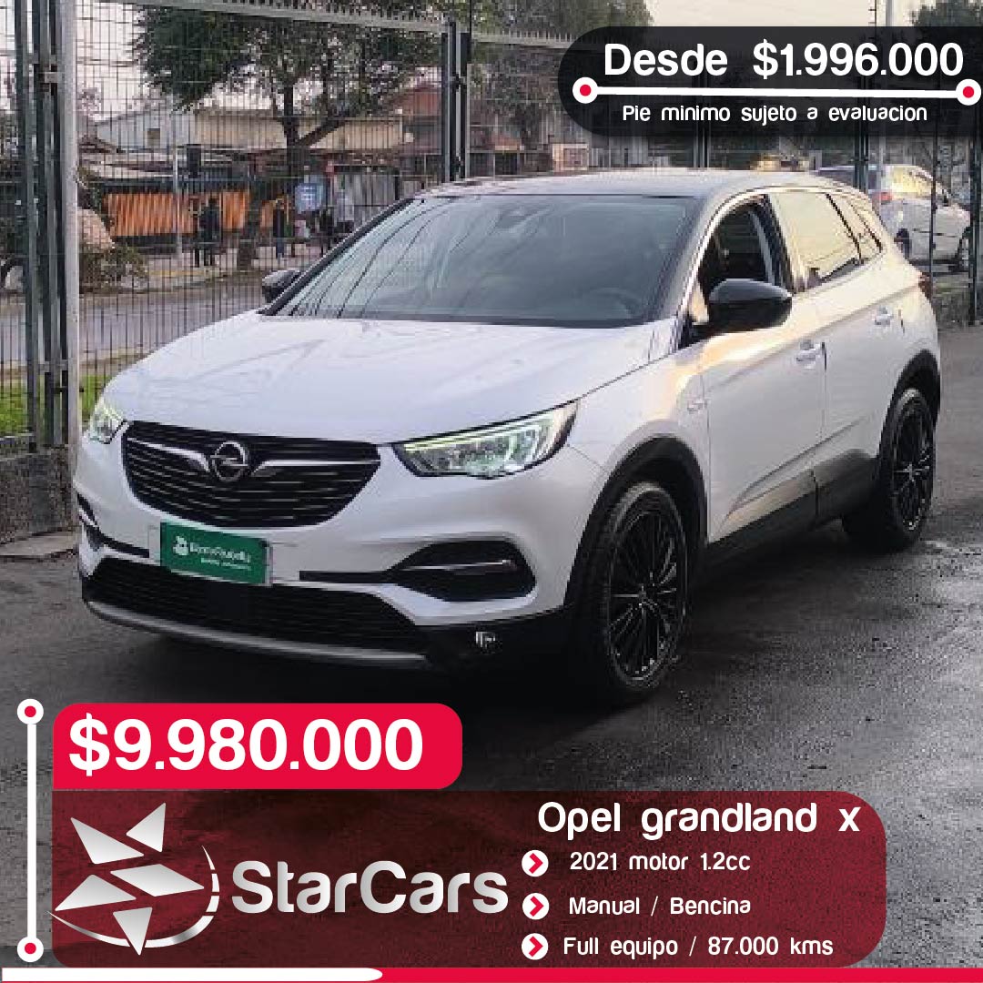 OPEL  GRANDLAND X  2021 1.2CC