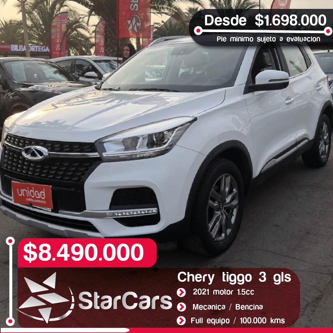 CHERY  TIGGO 3 2021 1.5CC