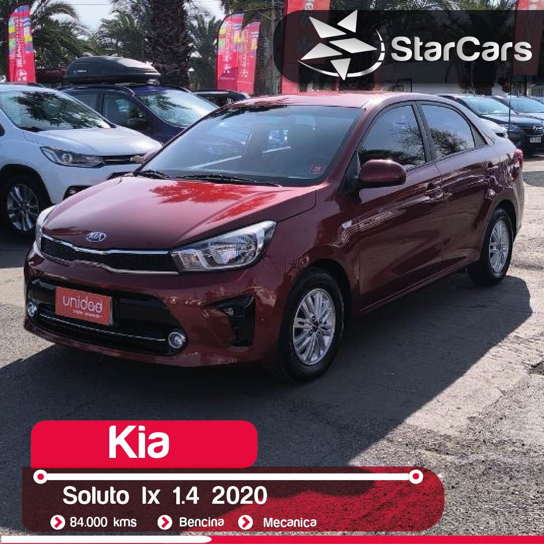 KIA  SOLUTO LX 2020 1.4CC